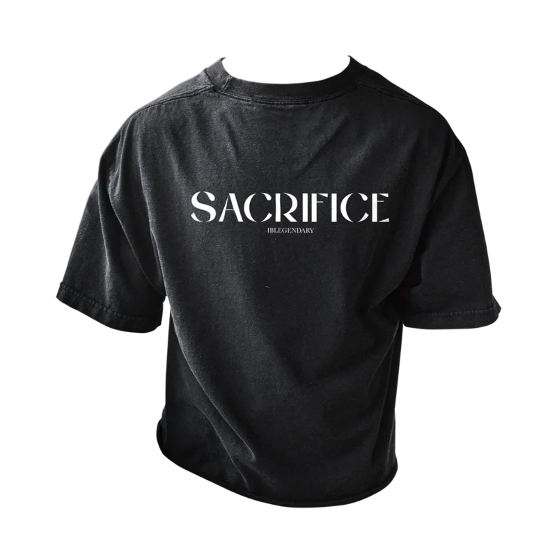 SACRAFICE SHIRT BLACK tras